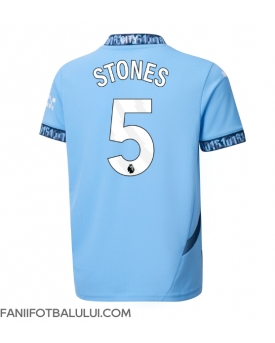 Manchester City John Stones #5 Tricou Fotbal Replică 2024-25 Barbati Acasa